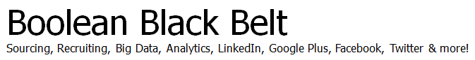 Boolean Black Belt-Sourcing/Recruiting